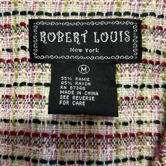 ROBERT LOUIS Pink Fringed Blazer - Picture 2 of 7